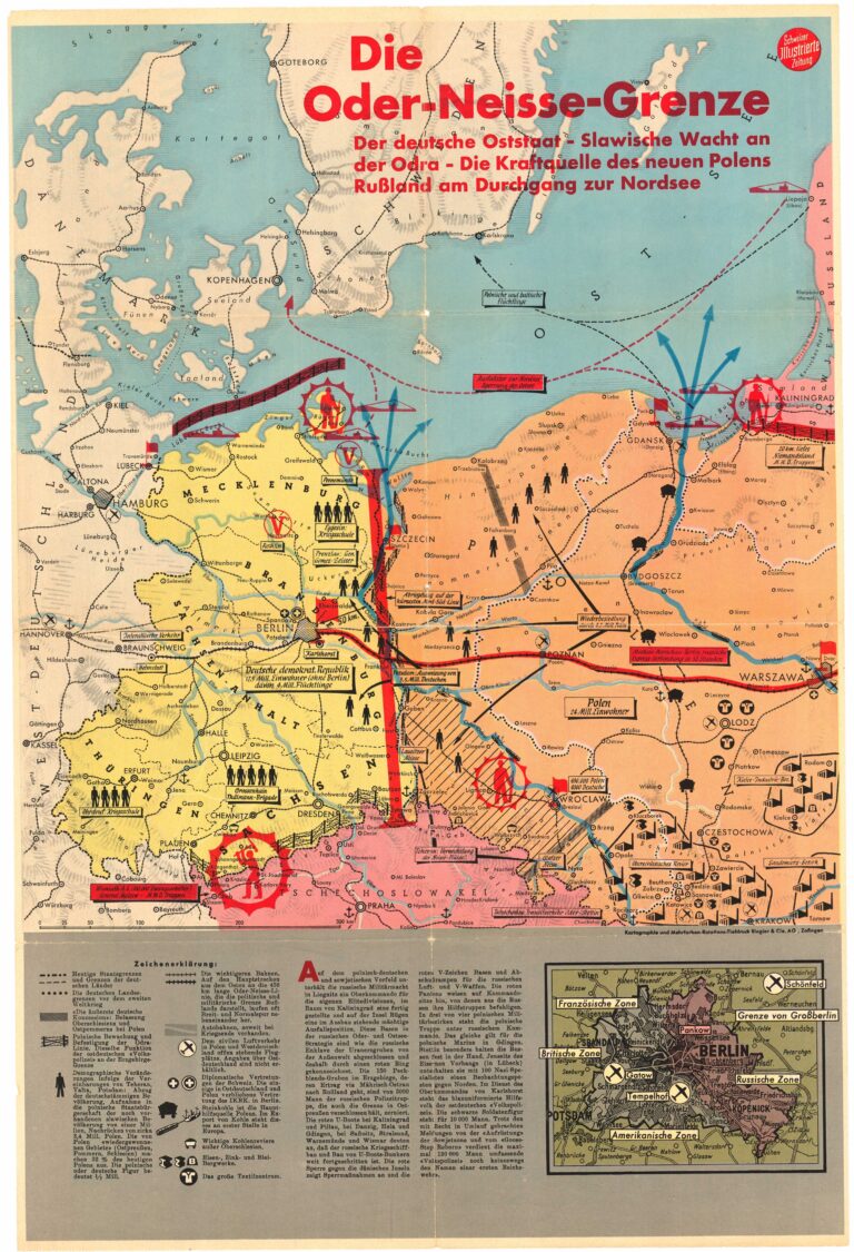 Die  Oder-Neisse-Grenze  Die deutsche Oststaat – Sla-wische Wacht an  der Odra – Die Kraftquelle des neuen Polens  Rußland am Durchgang zur Nordsee